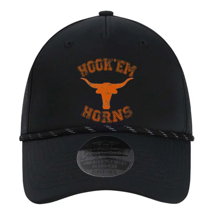 Hook’Em Horns State Of Texas Proud Texans Performance The Dyno Cap