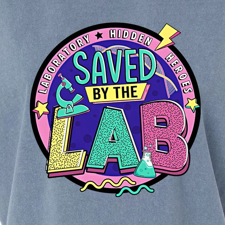 Hidden Heroes Saved By The Lab Lab Week Team Med Tech Garment-Dyed Women's Muscle Tee