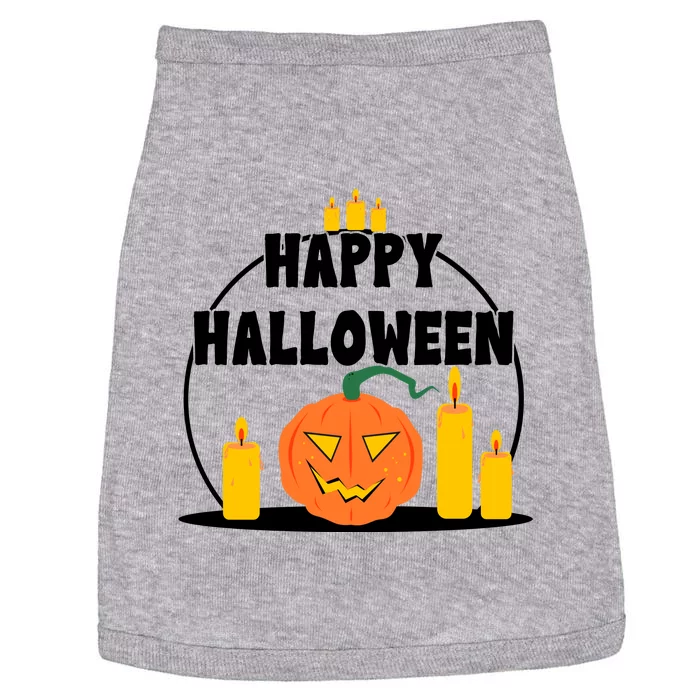 Happy Halloween Spooky Pumpkin Holiday Doggie Tank