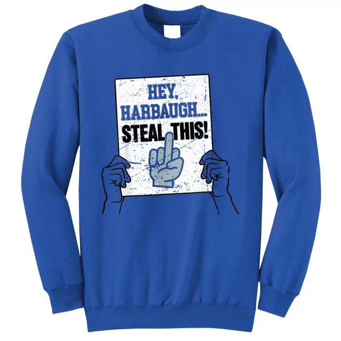 Hey Harbaugh Steal This Tall Sweatshirt