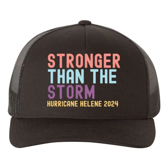 Hurricane Helene Stronger Than The Storm Yupoong Adult 5-Panel Trucker Hat