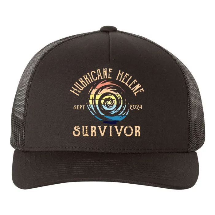 Hurricane Helene Survivor Yupoong Adult 5-Panel Trucker Hat