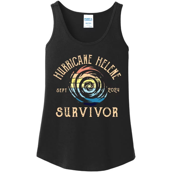 Hurricane Helene Survivor Ladies Essential Tank