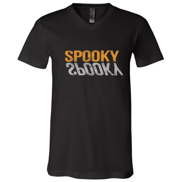 Happy Halloween Spooky Season Ideal For Halloween V-Neck T-Shirt