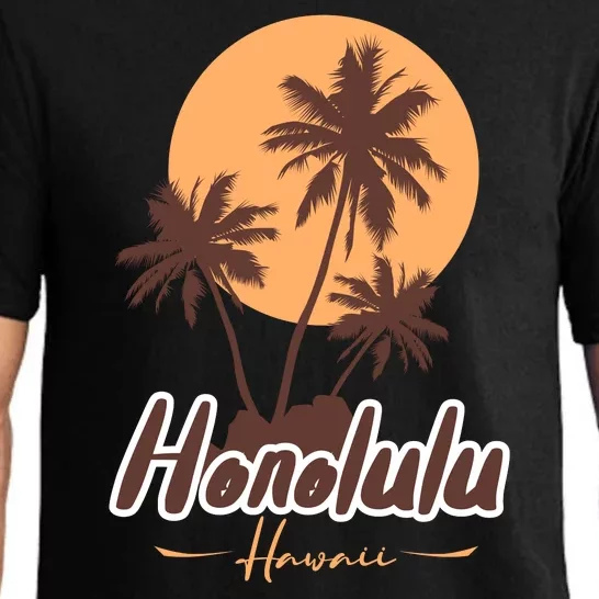 Honolulu Hawaii Sunset Pajama Set