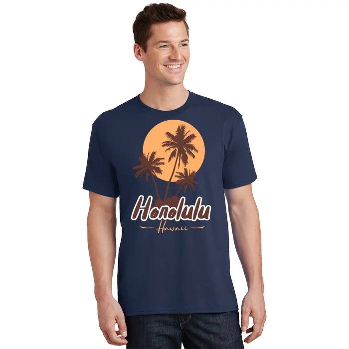 Honolulu Hawaii Sunset T-Shirt