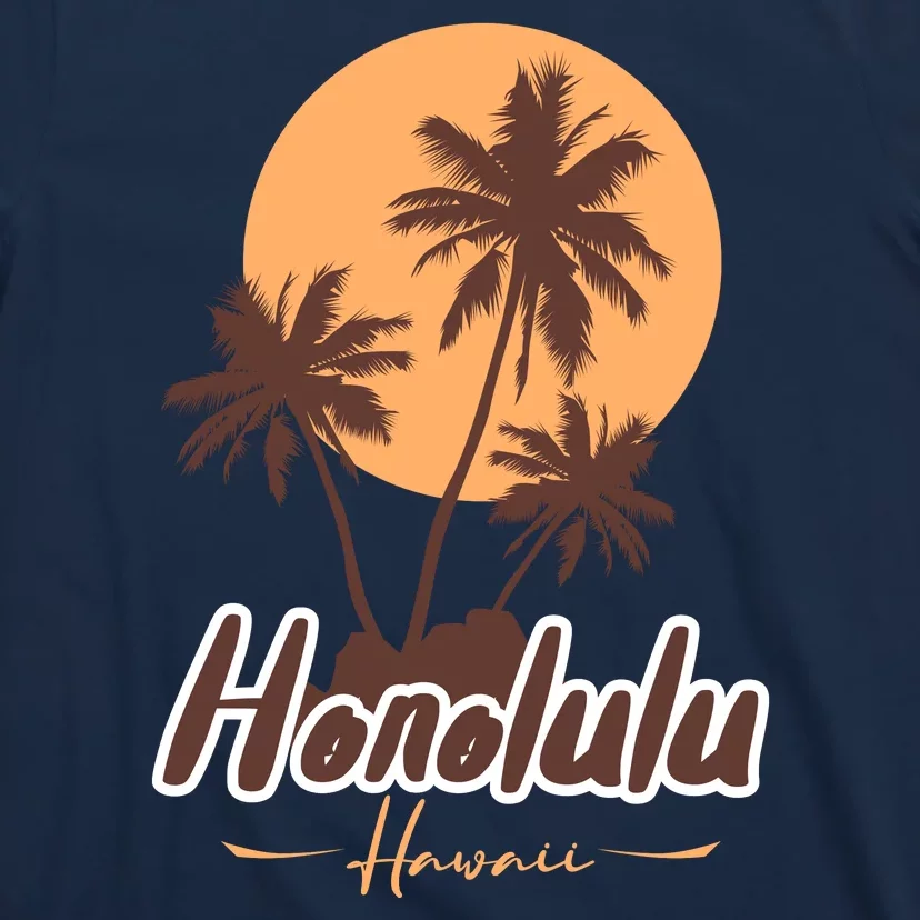 Honolulu Hawaii Sunset T-Shirt