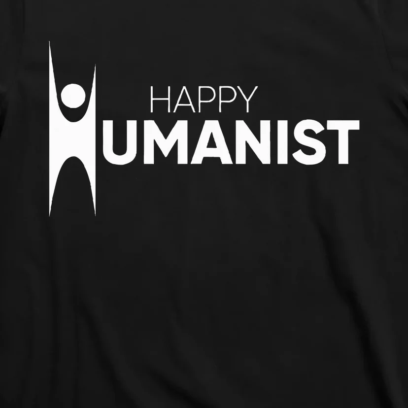 Happy Humanist Symbol Atheist Atheism Secular T-Shirt