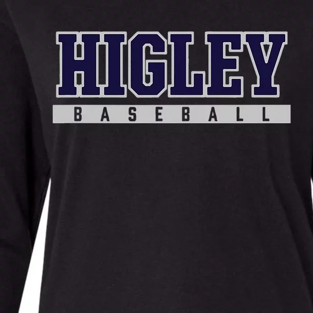 Higley High School Baseball Womens Cotton Relaxed Long Sleeve T-Shirt