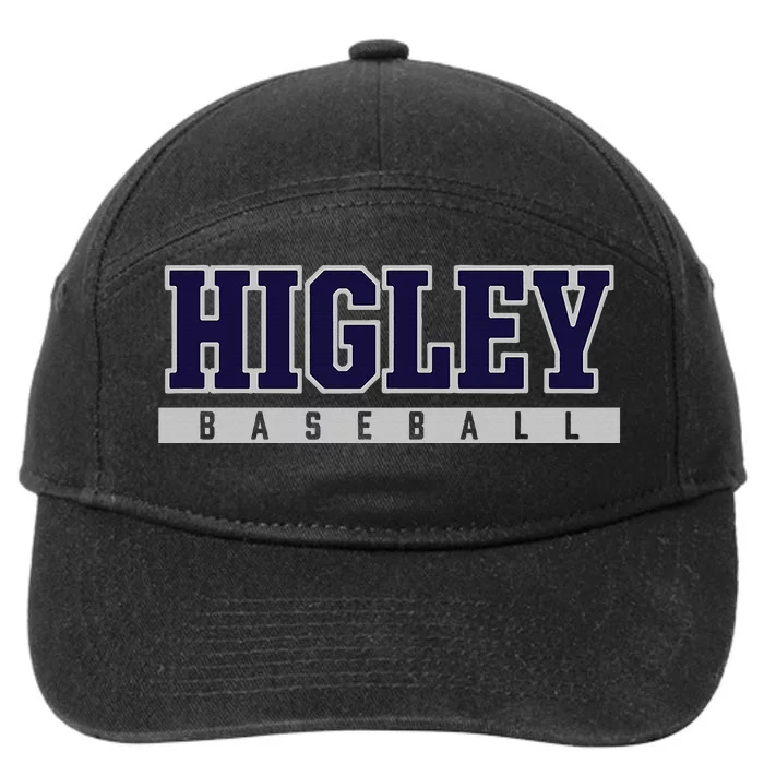 Higley High School Baseball 7-Panel Snapback Hat