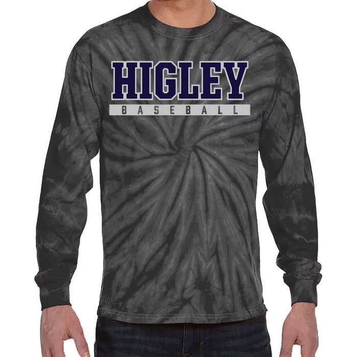 Higley High School Baseball Tie-Dye Long Sleeve Shirt