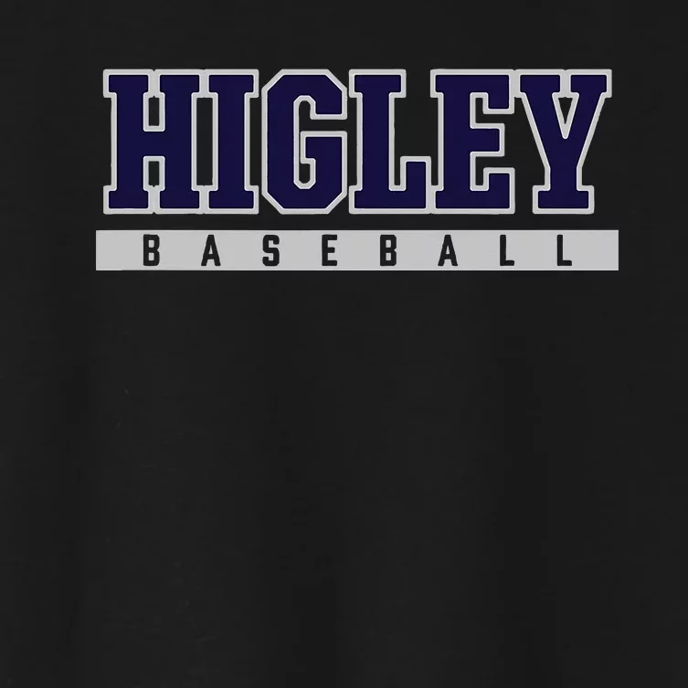 Higley High School Baseball Women's Crop Top Tee