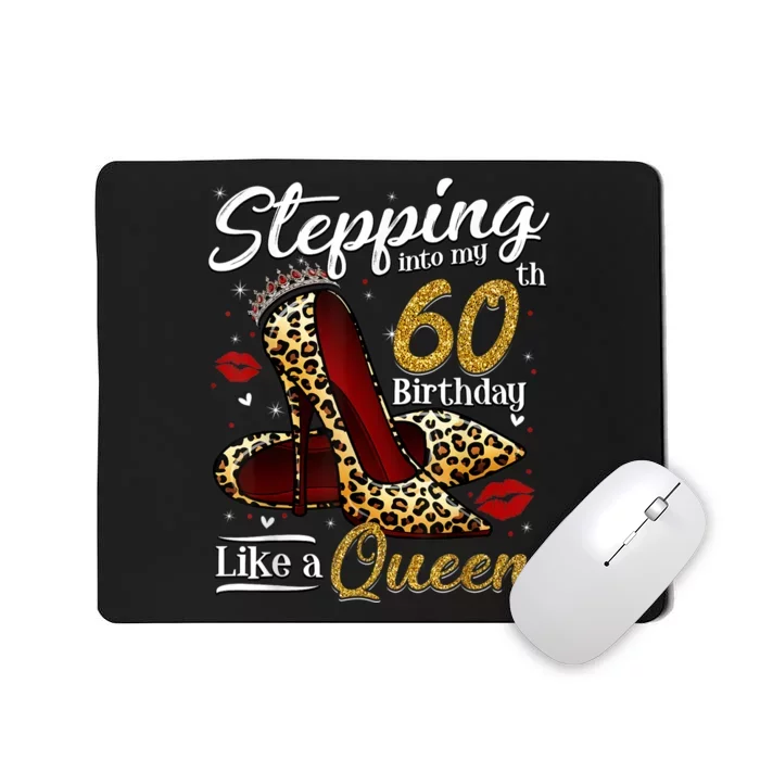 High Heels Stepping Into My 60th Birthday 60 and Fabulous Mousepad