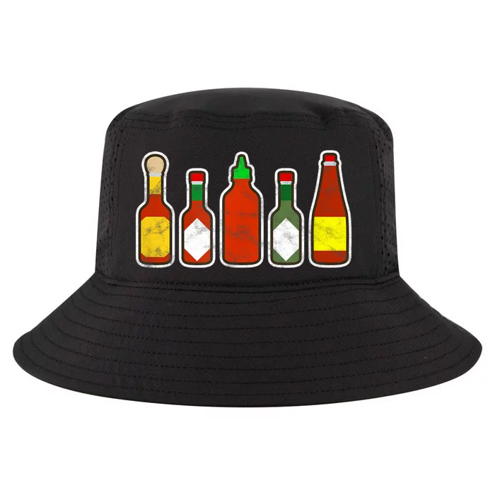 Habanero Hot Sauce Foodie Spicy Hot Mexican Food Cool Comfort Performance Bucket Hat