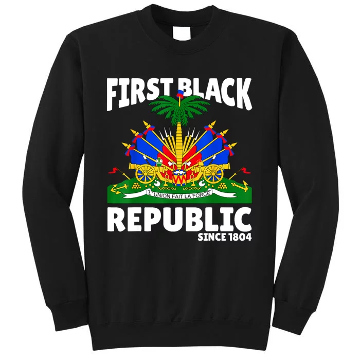 Haiti Heritage Since 1804 Proud Zoe Happy Haitian Flag Day Sweatshirt