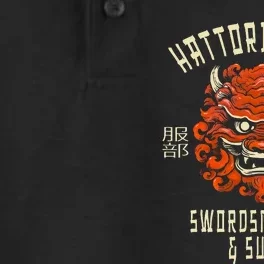 Hattori Hanzo Sword And Sushi Dry Zone Grid Performance Polo