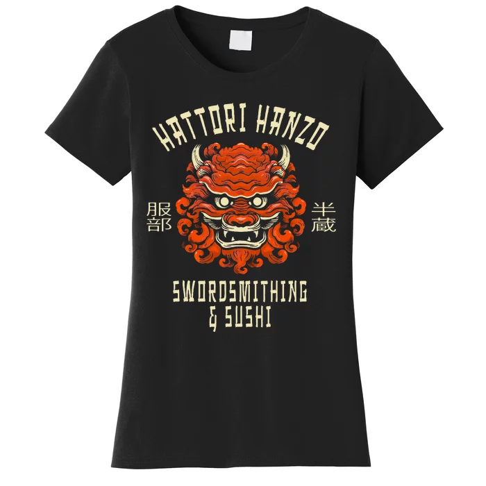 Hattori Hanzo Sword And Sushi Women's T-Shirt