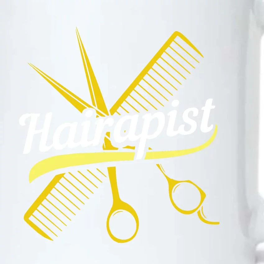 Hairdresser Hairstylist Salon Barber Hairapist Black Color Changing Mug