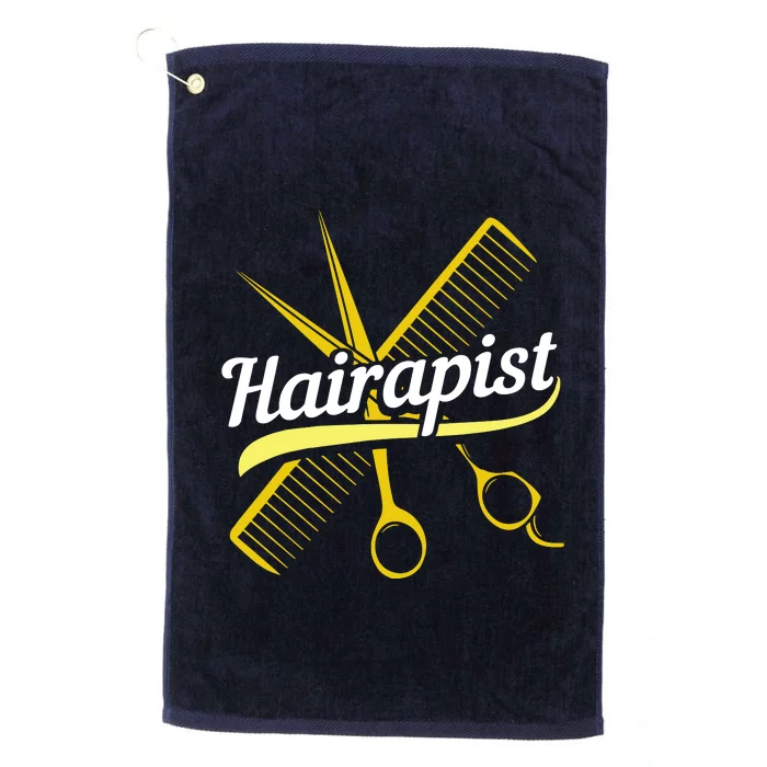 Hairdresser Hairstylist Salon Barber Hairapist Platinum Collection Golf Towel