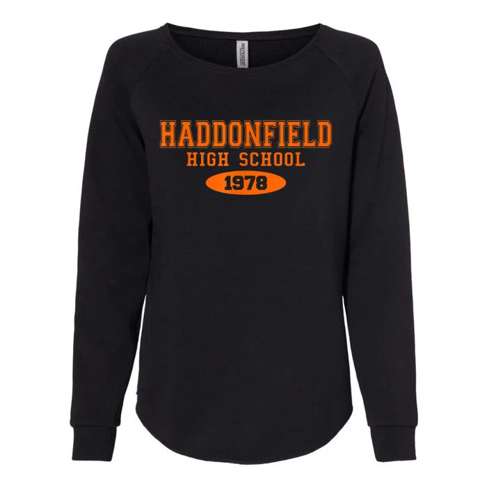 Haddonfield High School Womens California Wash Sweatshirt