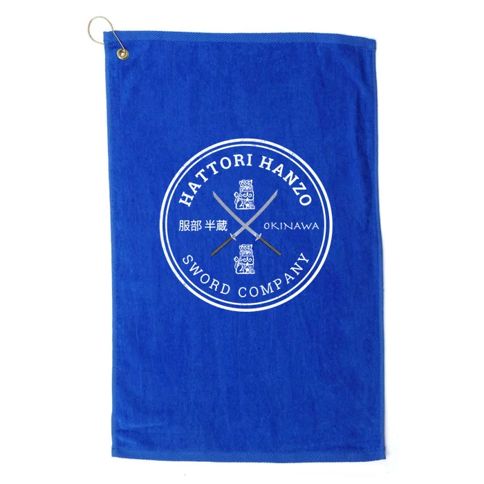 Hattori Hanzo Sword Company Platinum Collection Golf Towel