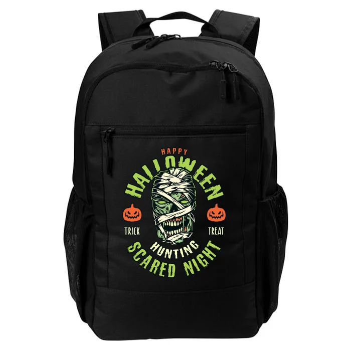 Happy Halloween Scared Night Mummy Daily Commute Backpack