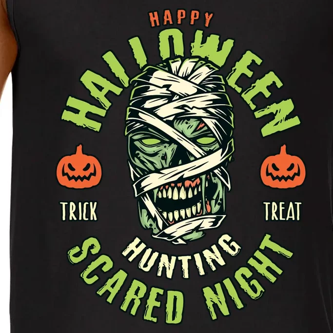 Happy Halloween Scared Night Mummy Comfort Colors® Tank Top