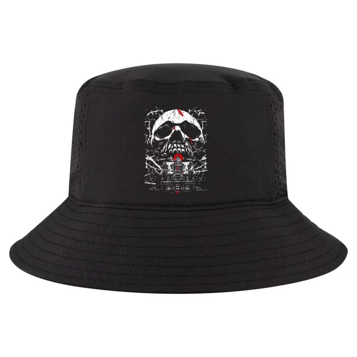 Haunted House Skull Cool Comfort Performance Bucket Hat