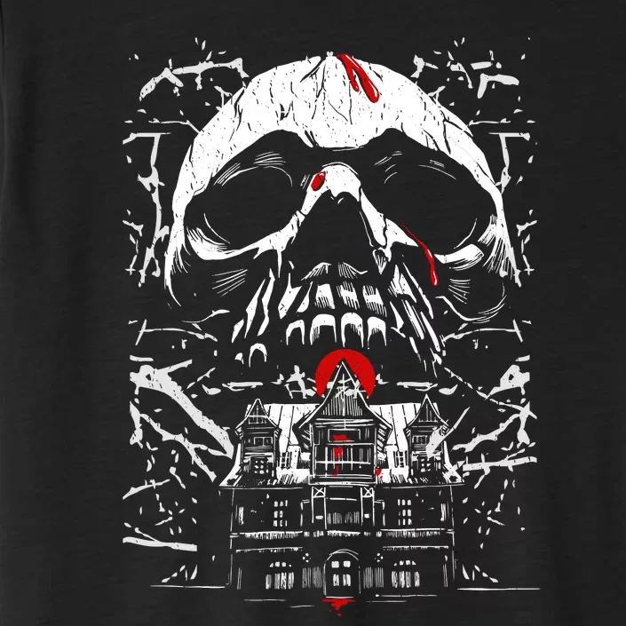 Haunted House Skull ChromaSoft Performance T-Shirt