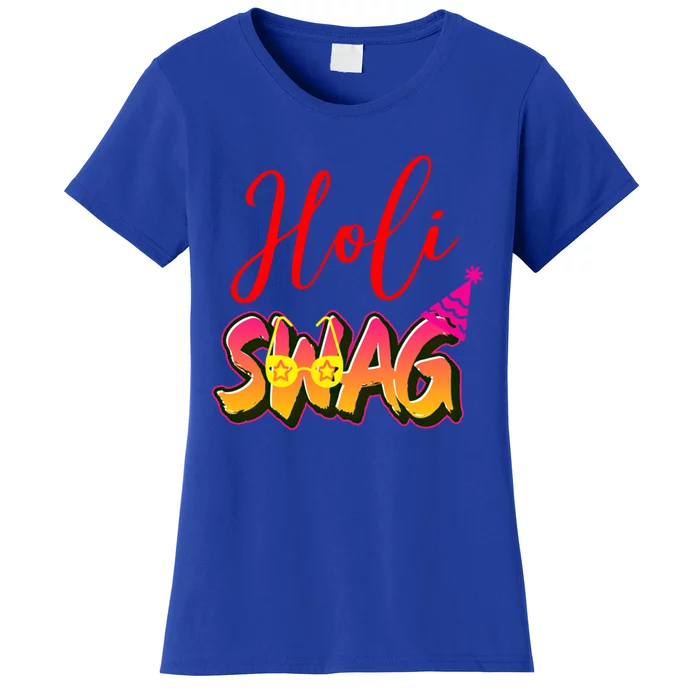 Happy Holi Swag 2021 Festival Of Colors Gift Women's T-Shirt