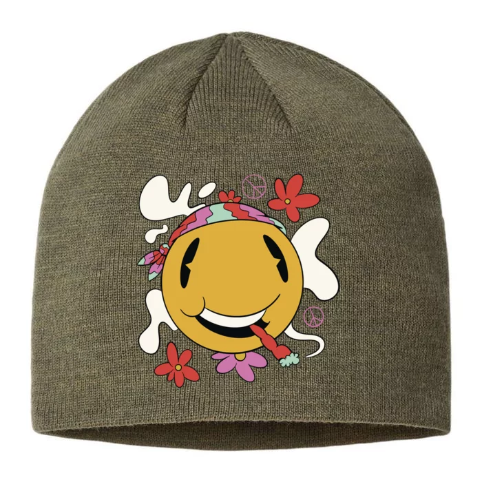 Happy Hippie Smoke 8 1/2in Sustainable Knit Beanie