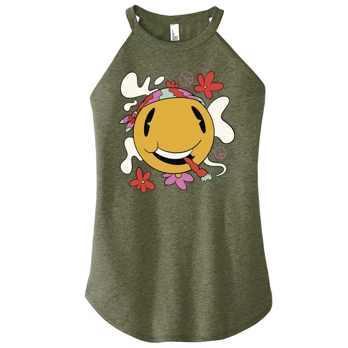 Happy Hippie Smoke Women’s Perfect Tri Rocker Tank