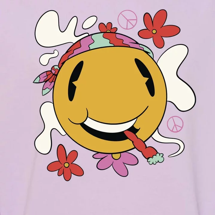 Happy Hippie Smoke Garment-Dyed Sweatshirt