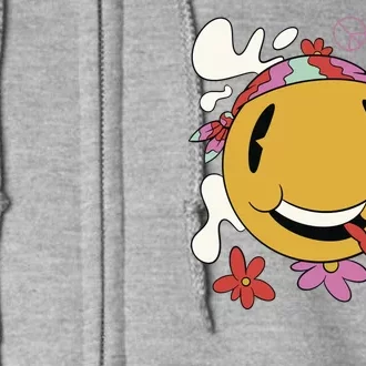 Happy Hippie Smoke Full Zip Hoodie