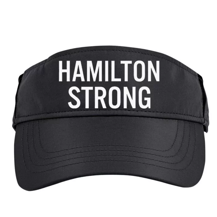 Hamilton High School Strong Adult Drive Performance Visor