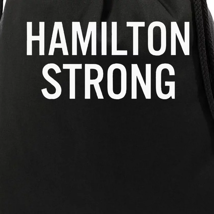 Hamilton High School Strong Drawstring Bag