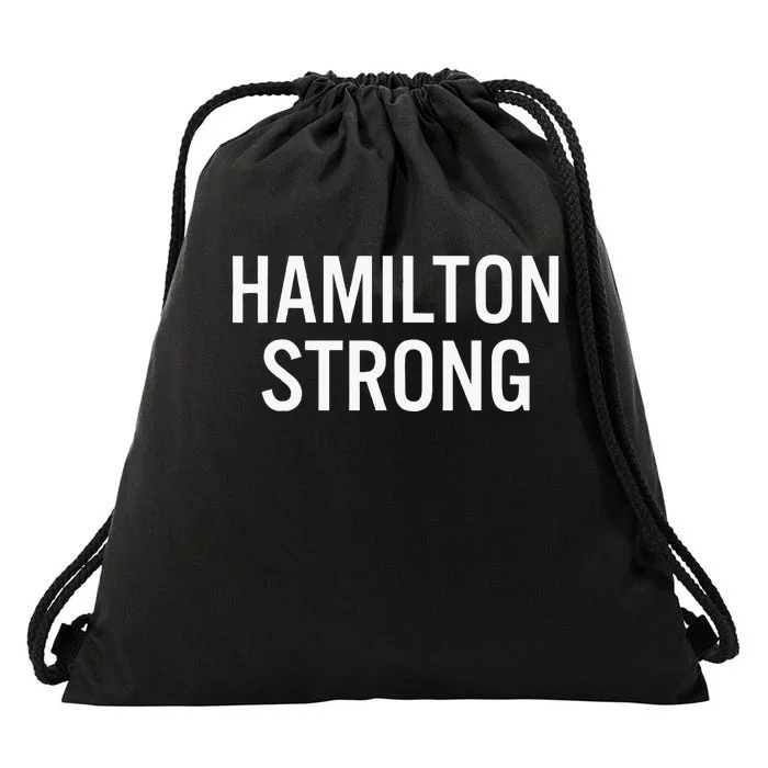 Hamilton High School Strong Drawstring Bag