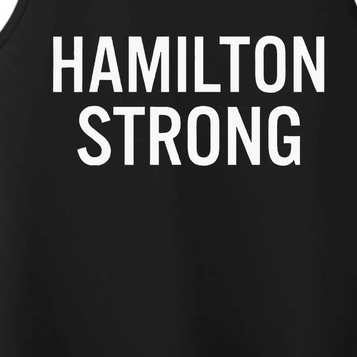 Hamilton High School Strong Performance Tank