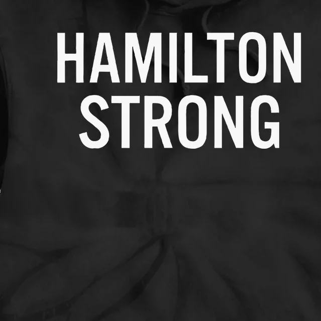 Hamilton High School Strong Tie Dye Hoodie