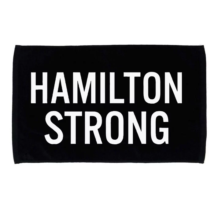 Hamilton High School Strong Microfiber Hand Towel