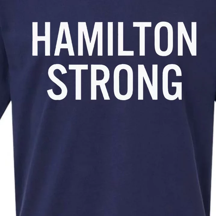 Hamilton High School Strong Sueded Cloud Jersey T-Shirt