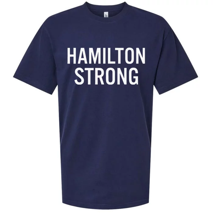 Hamilton High School Strong Sueded Cloud Jersey T-Shirt