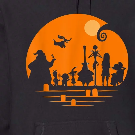 He Halloween Silhouette Premium Hoodie