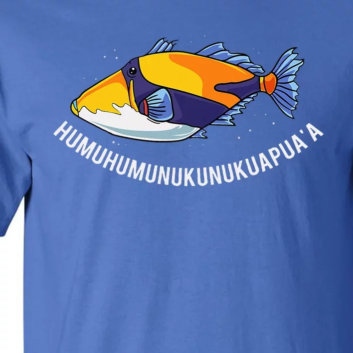 HumuhumunukunukuapuaA Hawaiian State Fish Tall T-Shirt