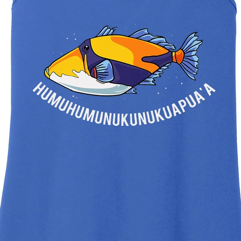 HumuhumunukunukuapuaA Hawaiian State Fish Ladies Essential Tank