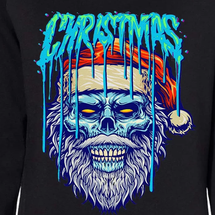 Halloween Horror Scary Bigfoot Christmas Zombie Costume Womens California Wash Sweatshirt