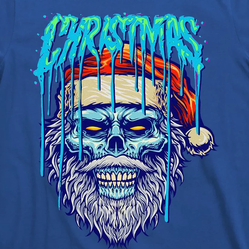 Halloween Horror Scary Bigfoot Christmas Zombie Costume T-Shirt