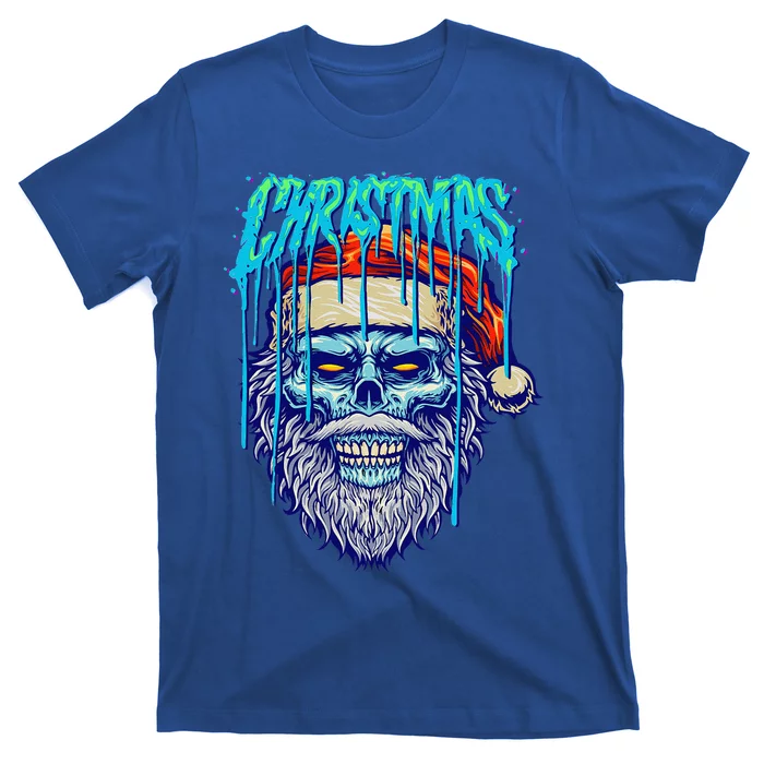 Halloween Horror Scary Bigfoot Christmas Zombie Costume T-Shirt