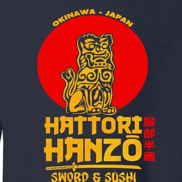 Hattori Hanzos Sword And Sushi Toddler Sweatshirt