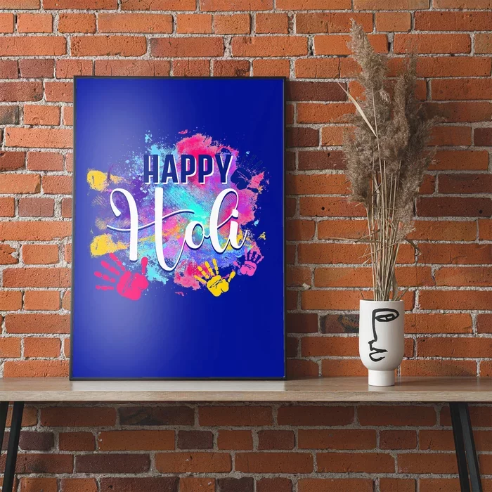 Happy Holi Spring Festival Colorful India Hindu Poster